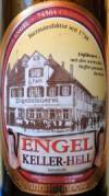 Engel Keller Hell Etikett