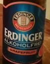 Erdinger Alkoholfrei Grapefruit Etikett