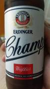 Erdinger Champ Etikett