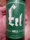 Erl-Bräu Erl Hell Etikett