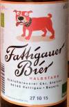 Fattigauer Bier Halbstark Etikett