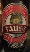 Faust Export Urhell Etikett