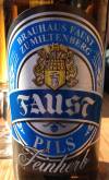 Faust Pils Etikett