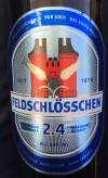 Feldschlösschen 2.4 Etikett