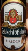 Feldschlößchen Urbock Etikett