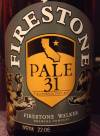 Firestone Pale 31 Etikett