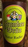 Franken Bräu Natur Radler Etikett