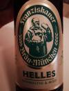 Franziskaner Helles Etikett