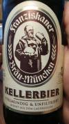 Franziskaner Kellerbier Etikett