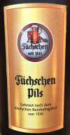 Füchschen Pils Etikett