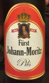Fürst Johann-Moritz Pils Etikett