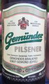 Gemünder Pilsener Etikett
