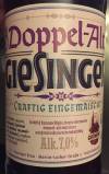 Giesinger Doppel-Alt Etikett