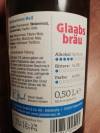 Glaabsbräu Hefeweizen Hell Etikett 2