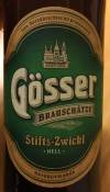 Gösser Brauschätze Stifts-Zwickl Hell Etikett