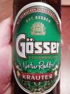 Gösser Natur Radler Kräuter Etikett
