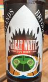 Gotlands Great White Bulldog Wheat Ale Etikett