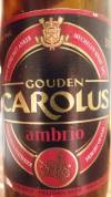 Gouden Carolus Ambrio Etikett