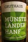 Gruthaus Münsterländer Hanf Etikett