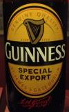 Guinness Special Export Etikett