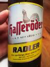 Hasseröder Radler Etikett