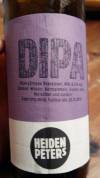 Heidenpeters DIPA  Etikett