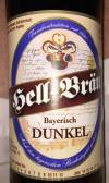 Hell-Bräu Bayerisch Dunkel Etikett