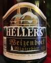 Hellers Weizenbock Winterbier Etikett