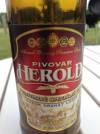 Herold Granat Polotmavé Speciálni Pivo Etikett