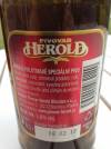 Herold Granat Polotmavé Speciálni Pivo Etikett Rueck