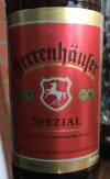 Herrenhäuser Spezial Etikett