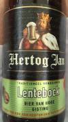Hertog Jan Lentebock Etikett