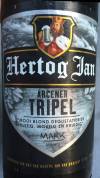 Hertog Jan Arcener Tripel Etikett