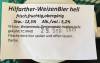 Hilfarther Brauhaus Hilfarther WeizenBier hell