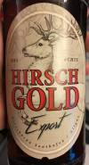 Hirschbräu Hirsch Gold Etikett