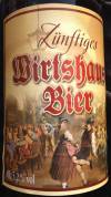 Hösl Zünftiges Wirtshaus-Bier Etikett