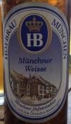 Hofbräu Münchner Weisse Etikett