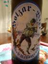 Hirschbräu Holzar-Bier Etikett