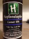 Hopfenstopfer Comet IPA Etikett