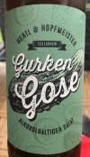 Hopfmeister & Hertl Gurken Gose Etikett