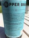 Hopper Bräu Amerikanischer Traum Etikett Rueck