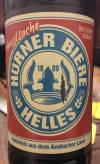 Hürner Helles Etikett