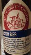 Hütt Craft Edition Äquator-Bier Etikett