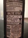 Insel-Brauerei Baltic Stout Etikett Rueck