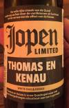 Jopen Thomas en Kenau Etikett