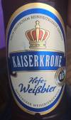 Kaiserkrone Hefe-Weißbier Etikett