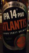 Kaltenecker IPA Atlantis 14° Etikett