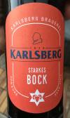 Karlsberg Starkes Bock Etikett