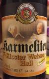 Karmeliten Kloster Weizen Hell Etikett