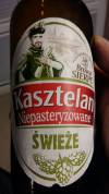 Kasztelan Niepasteryzowane Świeże Etikett
